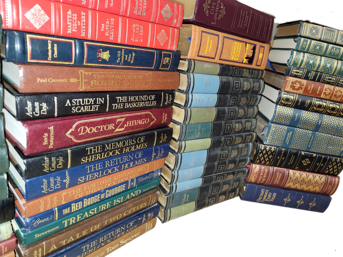 Lot of 10 Harvard Classics International Collector Franklin Great