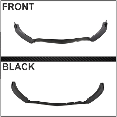 For Mercedes Benz AMG GT R 2016-2018 Real Carbon Fiber Front Bumper Lip Spoiler  - Picture 10 of 11