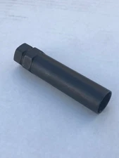 Black Tool Key Socket for 6 Spline Lug Nuts Locking Security