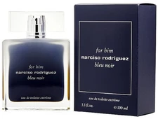 NARCISO RODRIGUEZ BLEU NOIR EXTREME 3.3 oz / 100 ml Eau de Toilette Men Cologne