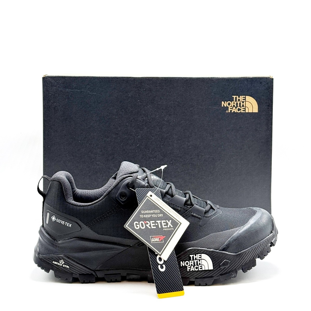 NEW* MEN The North Face Offtrail Hike GORE-TEX Shoes BLACK