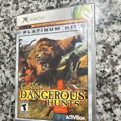 Activision Cabela's Dangerous Hunts Xbox Platinum Hits Action T NTSC-U/C Manual