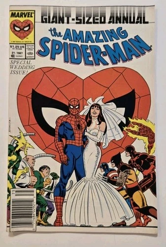 Giant Sized Annual The Amazing Spider-man Special Wedding