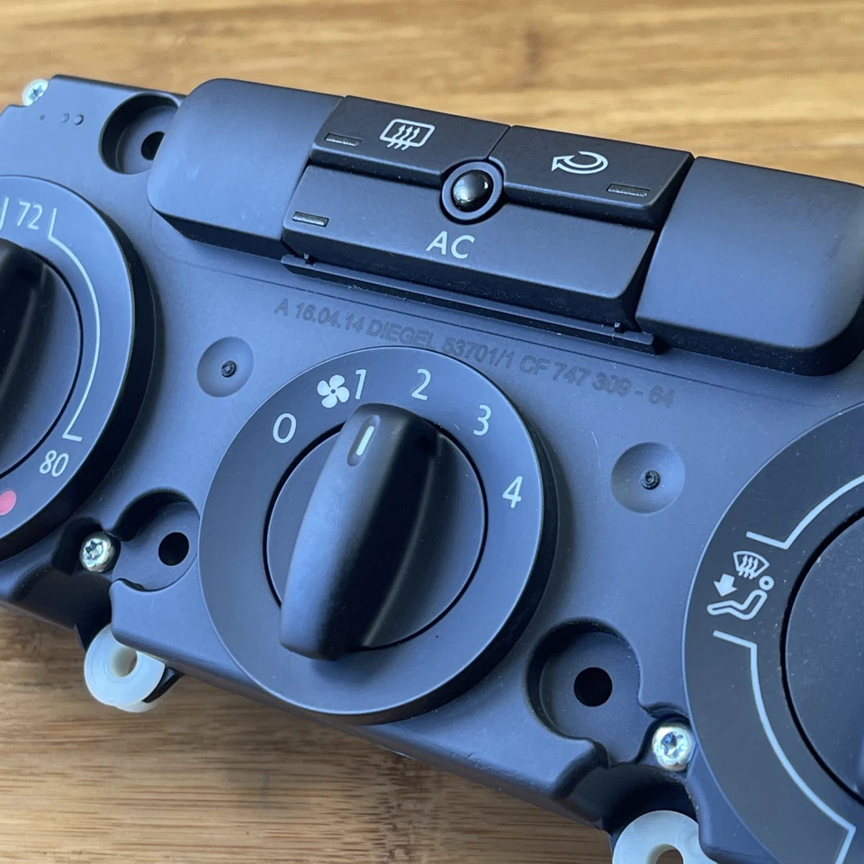 Volkswagen Passat Jetta Rabbit 2006-2010 aire acondicionado temperatura calor control de clima OEM Foto 4 de 4