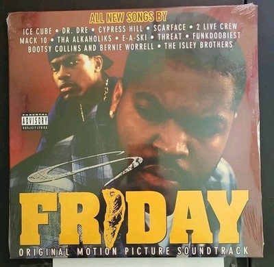 Friday Soundtrack Vinyl 2LP SEALED Priority Ice Cube Dr Dre Rick James Mack 10