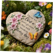 10 inche Memorial Garden Stone Those We Love Don't Go Away Memorial Sympathy
