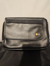 Case Logic  Carrying Case, Black, Leather, Portable DVD Player Case