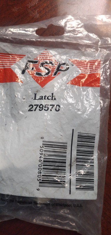 Whirlpool Dryer Door Latch Kit