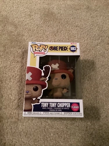 FUNKO POP! TONY TONY CHOPPER #1883~ MINT~ ONE PIECE SERIES~ FLOCKED ~