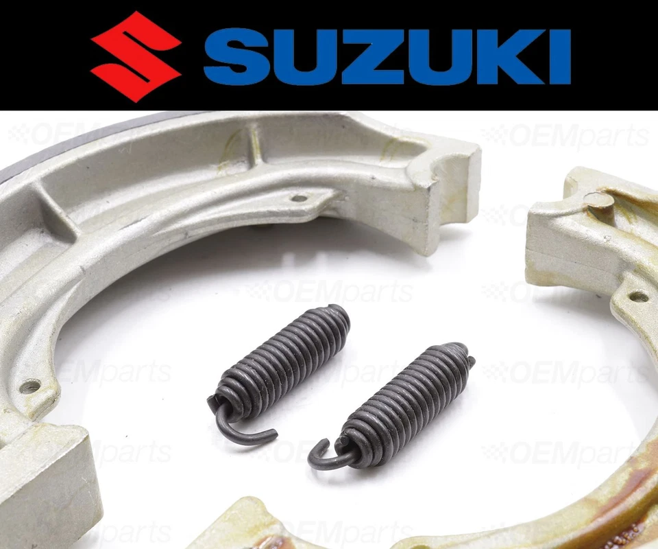 Juego de (2) zapatas de freno y resortes traseros Suzuki #64400-02830 (ver tabla de montaje) Foto 2 de 4