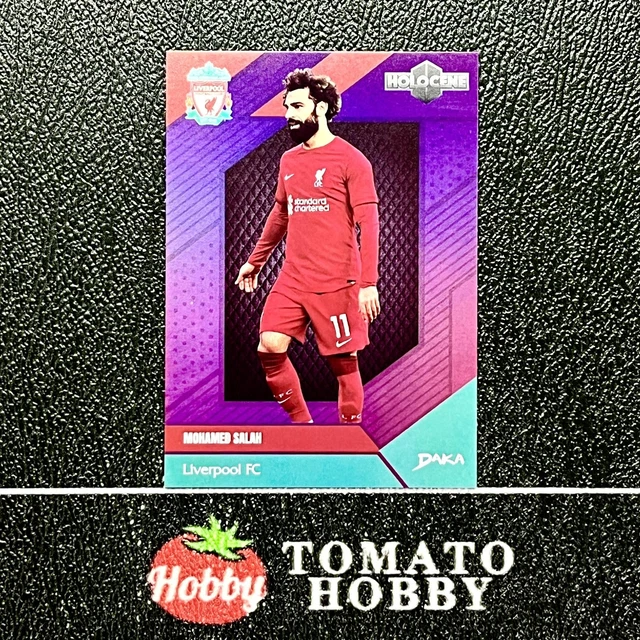 MOHAMED SALAH /99 PURPLE REFRACTOR DAKA HOLOCENE TEAM SET 2022-23 LIVERPOOL