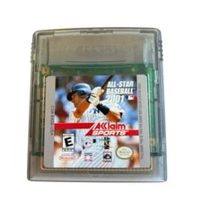 Nintendo Video Game All-Star Baseball 2001 Aklaim Sports Tested Cartridge Only E