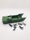Marx Navarone Mountain Playset Landing Craft w/ soldiers Vintage