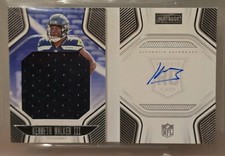 2022 Panini Playbook Kenneth Walker III RPA /299 BGS 9 RC Super Bowl MVP Seahawk