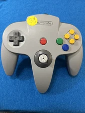 N64 Nintendo Controller Official Remote OEM N64  NUS-005 Tight Stick 9/10