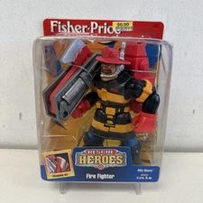 1997 Fisher-Price Rescue Heroes Fire Fighter Billy Blazes in Original Box