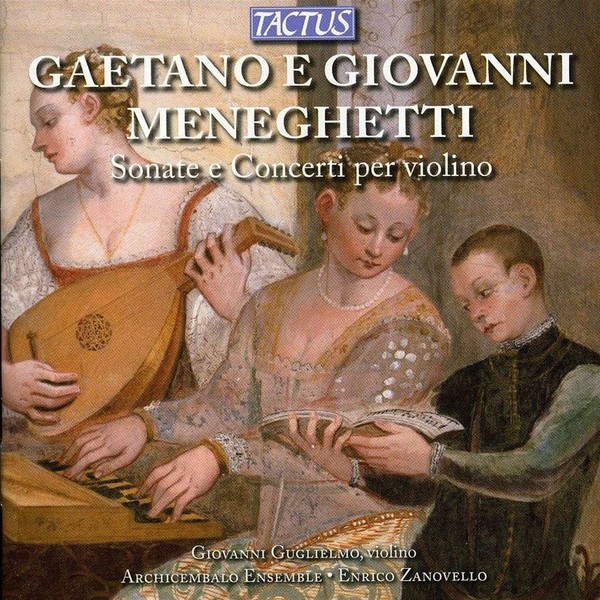 Audio Cd - Giovanni Meneghetti - Sonate E Concerti Per Violino - Tactus -D- Neu-image