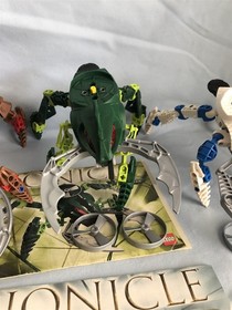 LEGO VINTAGE Visorak 8742 8743 8744 8745 8746 8747 BIONICLE 100% complete books