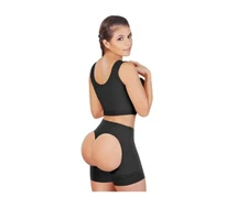 Fajas Salome Colombianas Shapewear Butt Lifter Bodysuit Tummy Control 0319 BLACK