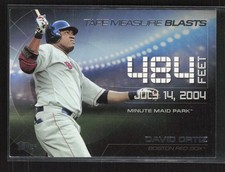 2015 Topps Update #TMB-10 David Ortiz Tape Measure Blasts