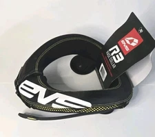 EVS R3 Youth Kart MX Race Collar Black Red Low Profile Washable Cover