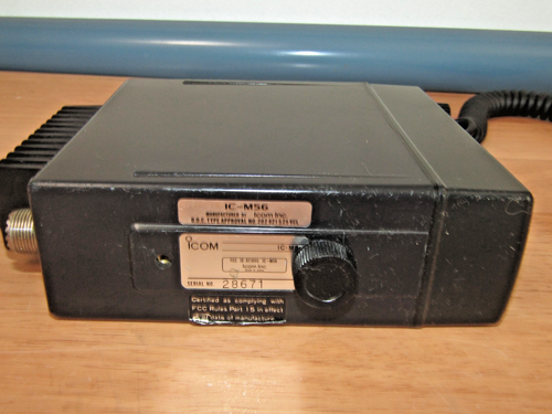 ICOM VHF Marine Transceiver IC-M56 mit EM-51 Mikrofon ungetestet - Teile Made Japan - Bild 11 von 16