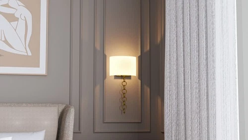 Quoizel QW6798 Baynes 2 Light 23" Tall Wall Sconce - Gold - Picture 4 of 12