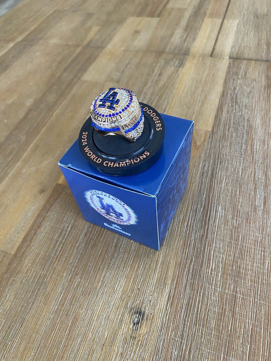 Yoshinobu Yamamoto Championship Ring LA Dodgers 24 World