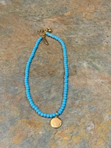 American Girl 18" Doll Retired Saige Meet Outfit Accessories Necklace ONLY - product listing photo