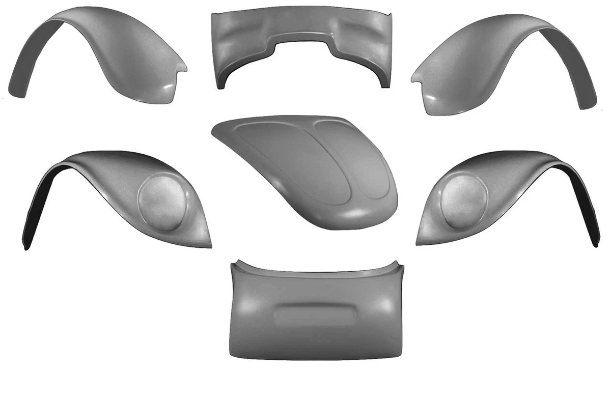 1949 71 72 73 74 75 76 1977 vw bug beetle baja kit 7 piece WIDE