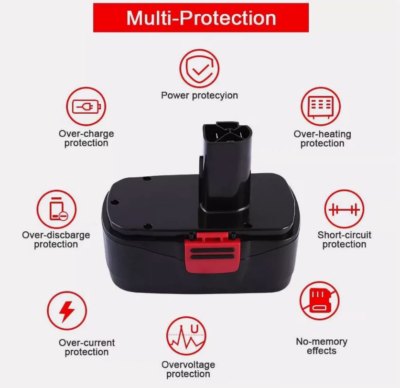 Craftsman craftsman-1118-2 19.2V NI-MH Battery - 130279003 for