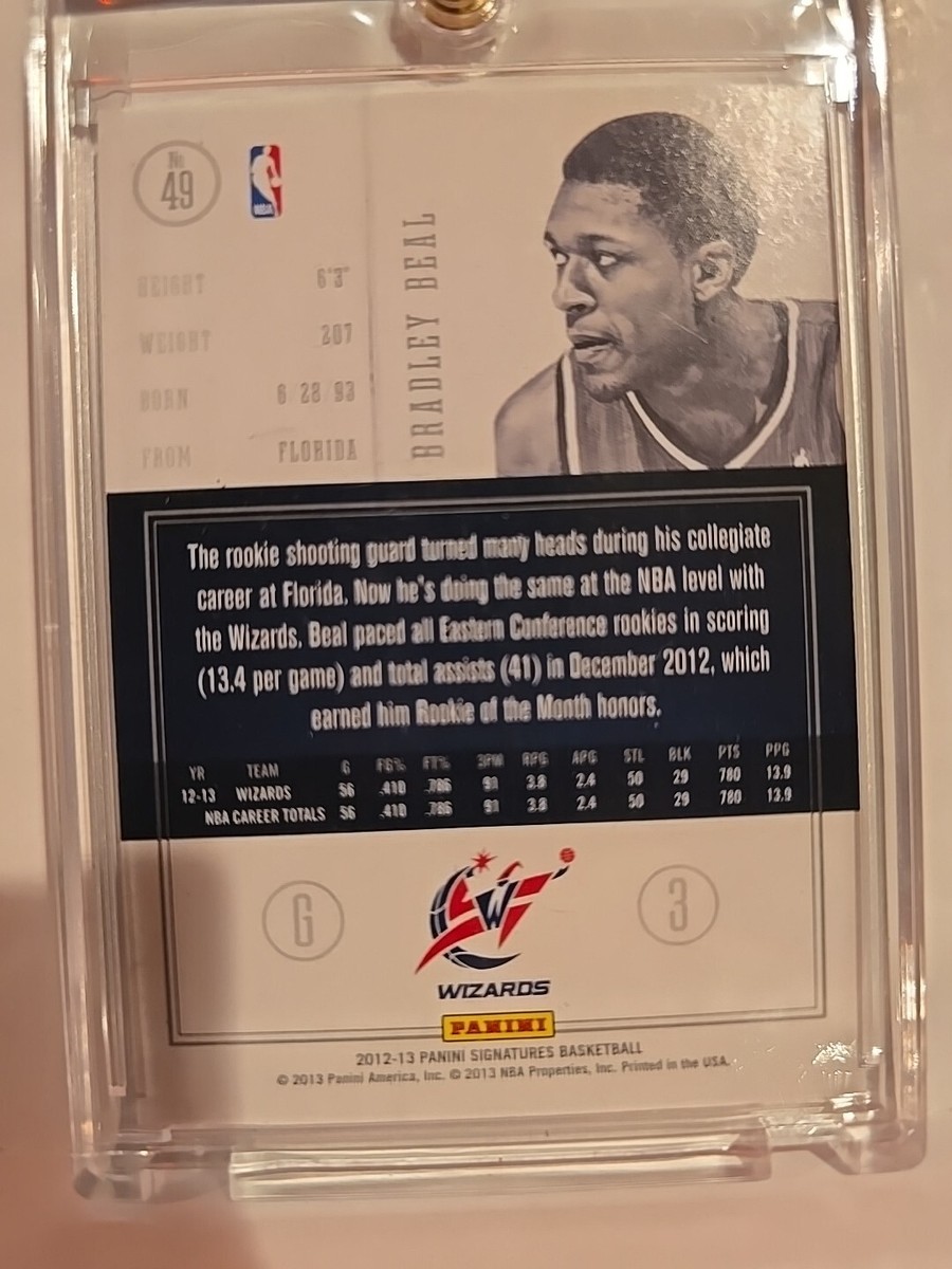 NBA カード Bradley Beal 直書きサイン 25枚限定 NBA カード Bradley Beal 直書きサイン 25枚限定 Bradley Beal
