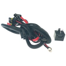 9145 9150 9155 Fog Light Harness with Relay – 12V 35W HID/LED Relay Harness