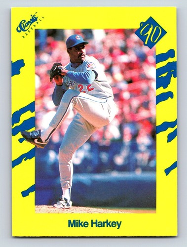 Mike Harkey Pitcher Chicago Cubs Classic 1990 Card T47 Sports Memorabilia