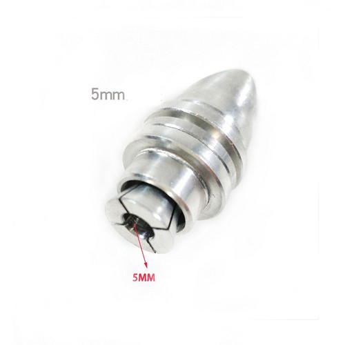 RC 2pcs 5mm Aluminum Bullet Prop/Propeller Adapter Holder for Brushless Motor - Bild 2 von 6