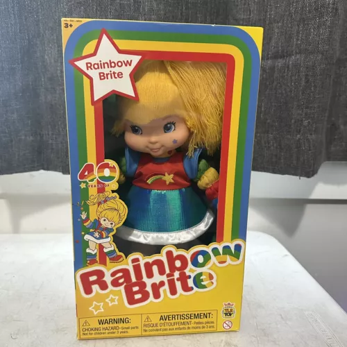 Rainbow Brite 12" Threaded Hair Plush Doll Brand New!!!