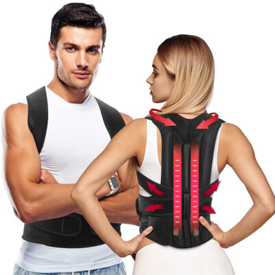 Adjustable Posture Corrector Comfortable Back Brace for Back, Shoulder & Neck