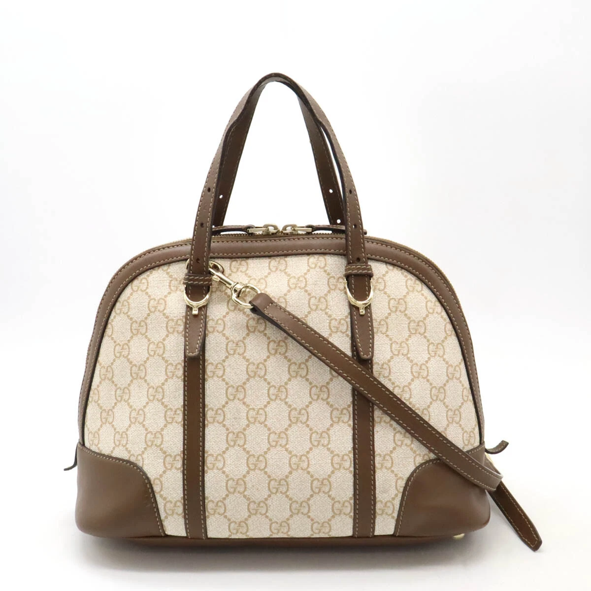 GUCCI Nice GG Supreme Top Handle Sac à Main 2WAY Sac à Bandoulière PVC #12540170