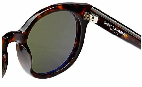 YSL YVES SAINT LAURENT SLM15 Shiny Dark Havana Unisex