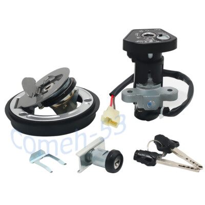 Ignition Key Switch Lock Set for Yamaha R15 BK6-XH250-01 YZF