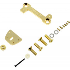 Adapter Kit, Vibramate, for Bigsby B7 on Carved Top Les Pauls, Color: Gold