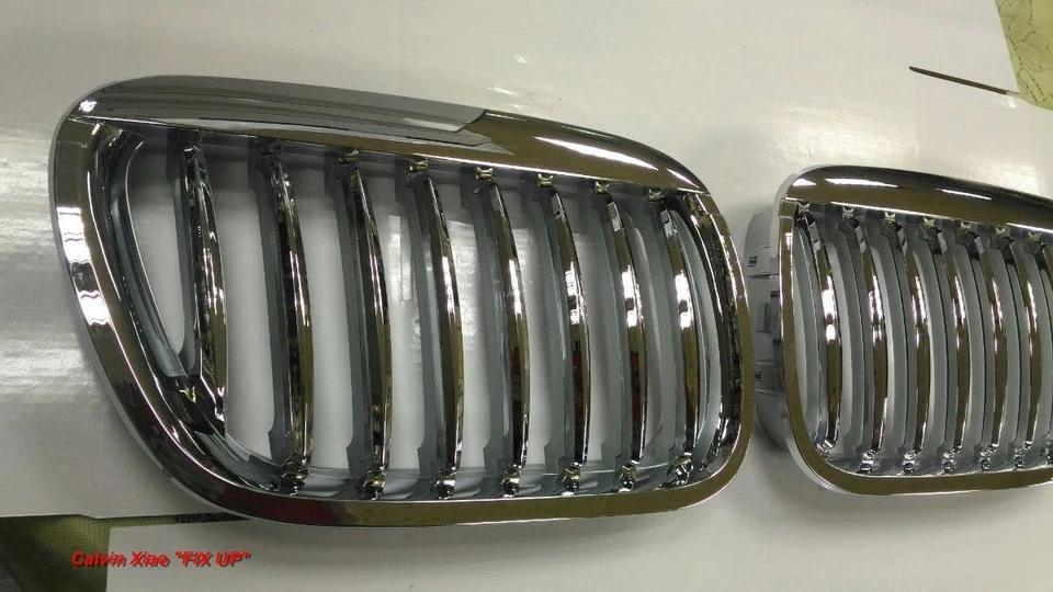 麻省理工学院镀铬前部和银色后格栅宝马 X5/E53 X 系列 1999 - 2003 — 第 2/4 张图片