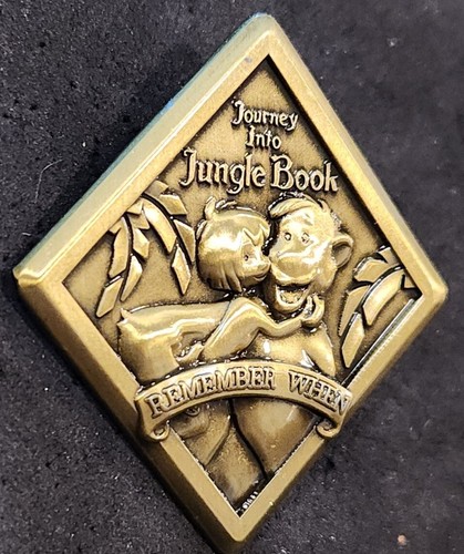 Disney Pin Jungle Book Mowgli Baloo Bear Brass WDW Remember When LE 750 00000 - Picture 3 of 6