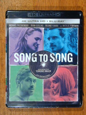 SONG TO SONG 2017 4K ULTRA HD & BLU RAY BRAND NEW SEALED R .GOSLING N. PORTMAN