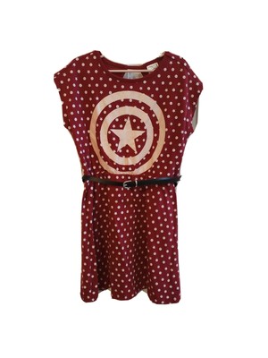 captain marvel skater dress