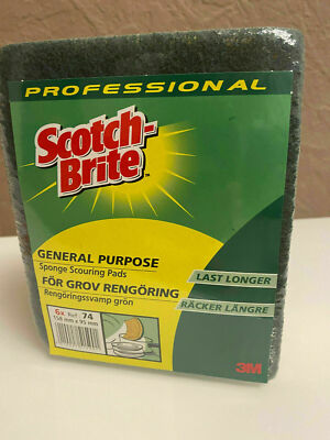 18 x 3M Scotch Brite Schwamm Industrieeinsatz HLT007-YL Spülschwamm Putzschwamm