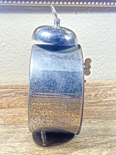 Old Gilbert Tornado Alarm Clock Made in USA For Parts Or Repair (K9952) - 第 3/7 張圖片