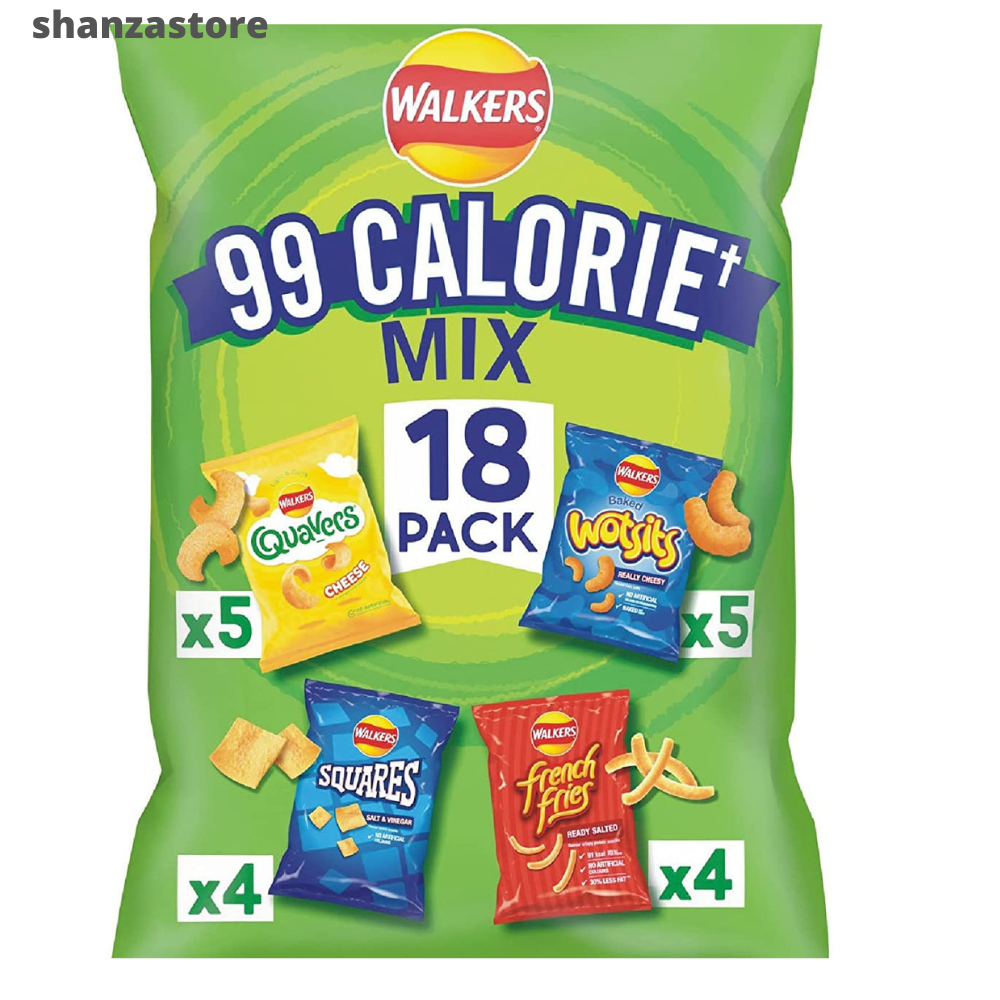 Walkers 99 Calorie Mix Snacks, 18 Pack UK Free And Fast Dispatch eBay