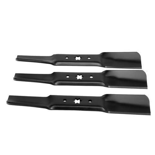 3 cuchillas de repuesto para cortacésped Cub Cadet 742-05052A para RZT L50 S50 XT1 LT50 GT50 - Imagen 4 de 10