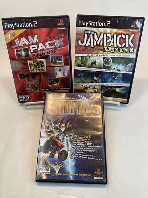 PS2 Jampack Game Lot Vol. 11, 14 & Summer 2001 All Complete in Box PlayStation 2
